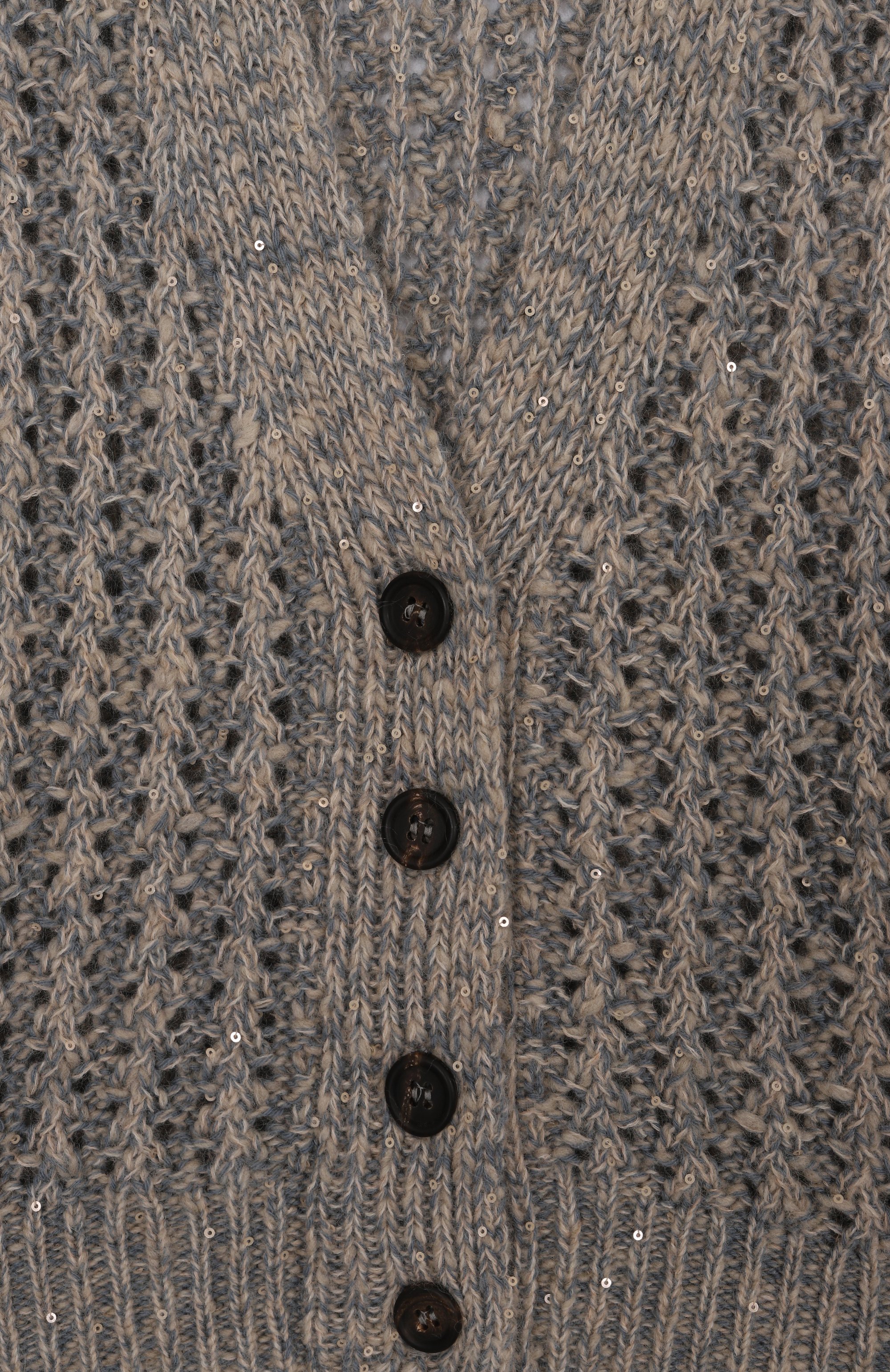 Кардиган из шерсти и кашемира BRUNELLO CUCINELLI, арт. BGMM52606A, фото 3