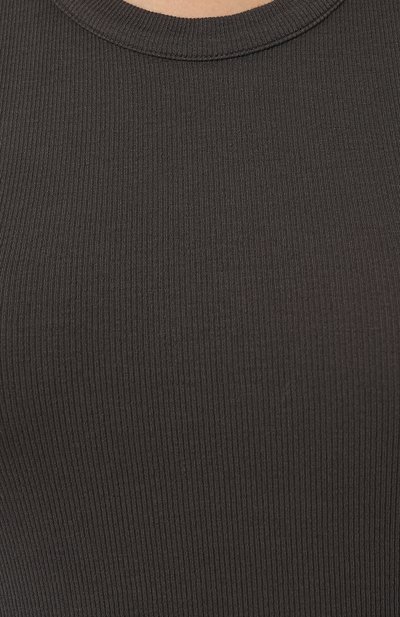 Хлопковая майка PENCE темно-серого цвета по цене 12300 руб., арт. D0MINGA/K-55/40109-J004, фото 5 Хлопковая майка PENCE, арт. D0MINGA/K-55/40109-J004, фото 5