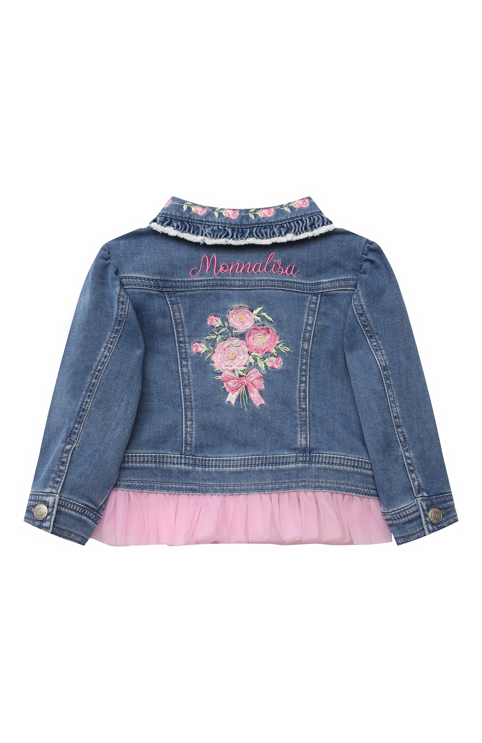 Джинсовая куртка MONNALISA, арт. 397101R5, фото 2