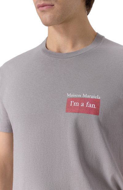 Хлопковая футболка MAISON MARGIELA, арт. S50GC0723/S24575, фото 5