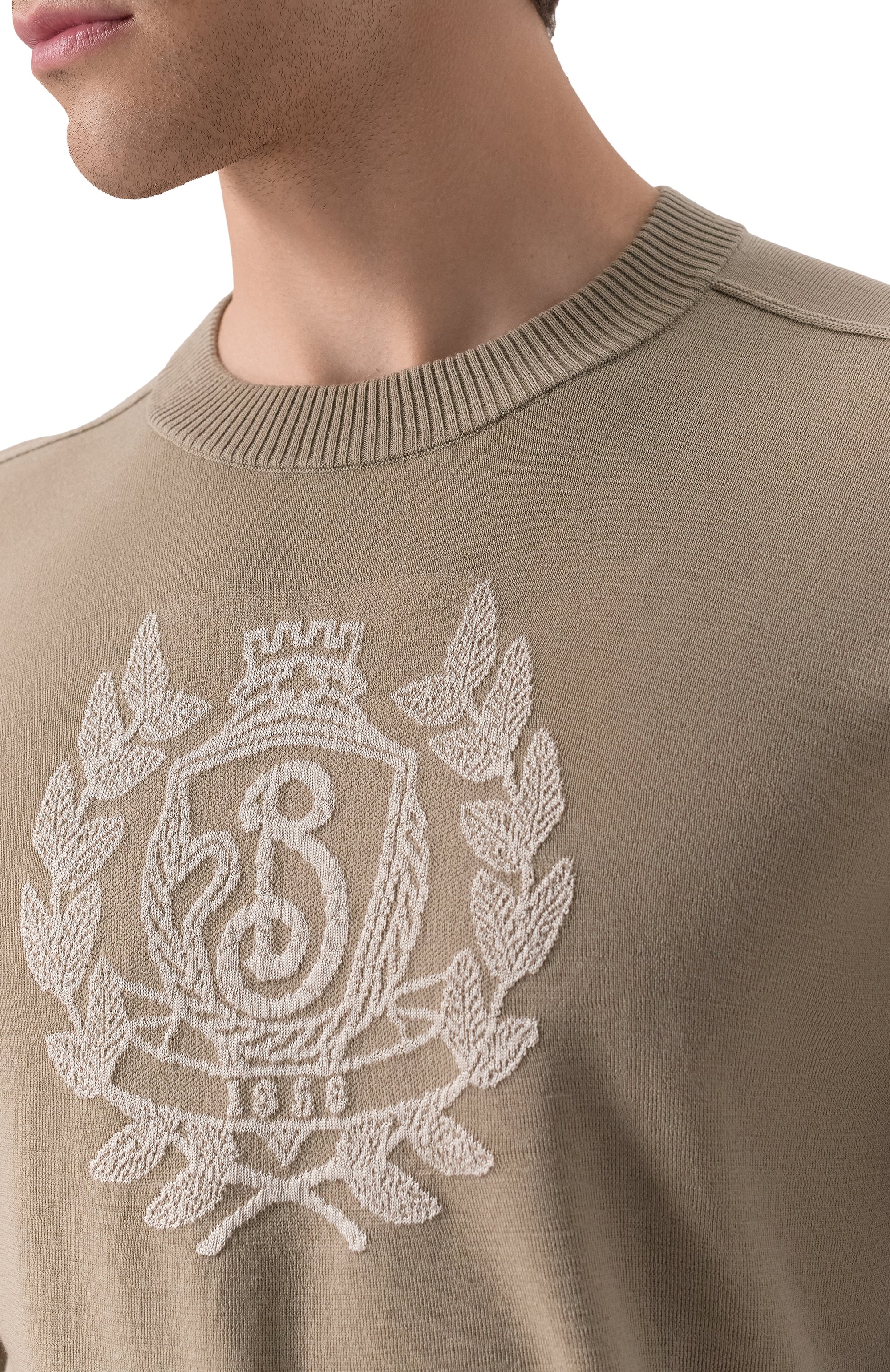 Шерстяной джемпер BURBERRY, арт. 8106618, фото 5