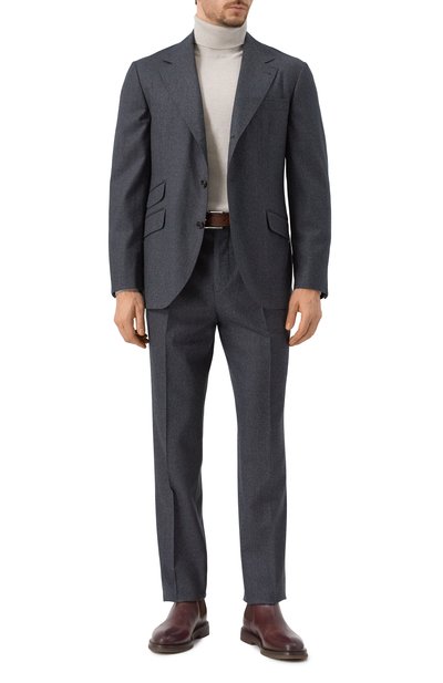 Шерстяной костюм BRUNELLO CUCINELLI, арт. ME226LDWH, фото 2