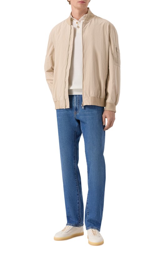 Бомбер Brunello Cucinelli MD4796496 Бежевый  MD4796496 Фото 2