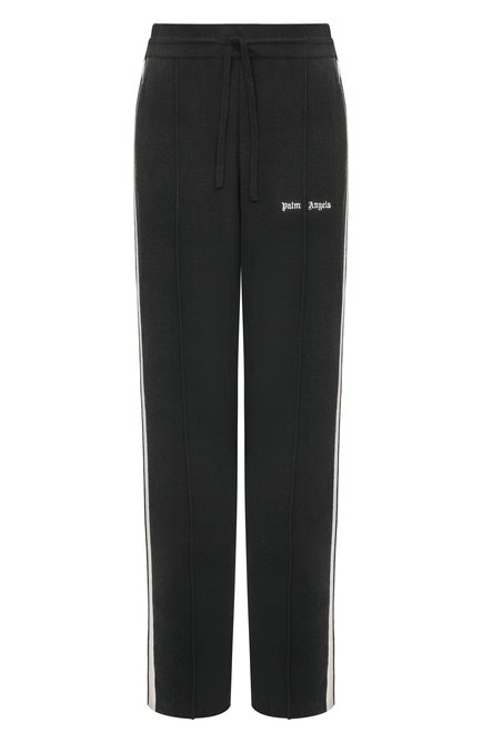 Женские брюки из шерсти и вискозы PALM ANGELS, арт. PWHG037F25KNI001