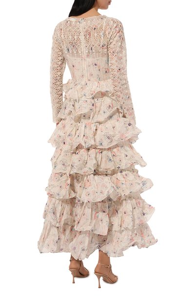 Хлопковое платье ZIMMERMANN, арт. 9840DSS241, фото 4