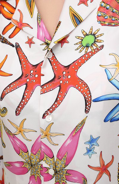 Шелковая рубашка VERSACE, арт. AUD05056/1F01193, фото 5