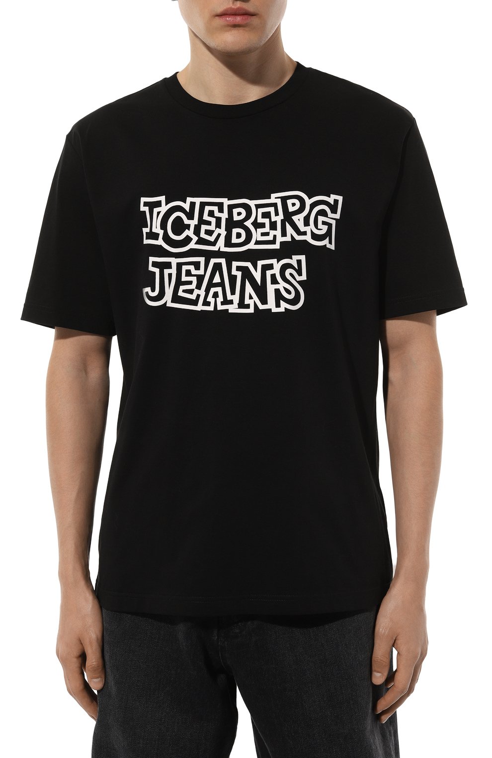 Хлопковая футболка ICEBERG, арт. F020/6325, фото 3