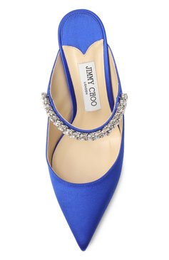 Текстильные мюли bing 65 JIMMY CHOO, арт. BING 65/SAT, фото 4