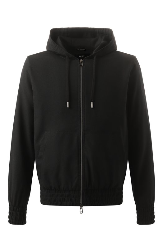 Толстовка из шерсти и кашемира MVST 17M413/BG00 Чёрный 17M413/BG00