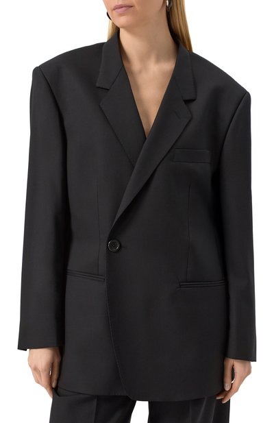 Шерстяной жакет ARMARIUM черного цвета по цене 219500 руб., арт. ARMFWB004/W004, фото 3 Шерстяной жакет ARMARIUM, арт. ARMFWB004/W004, фото 3