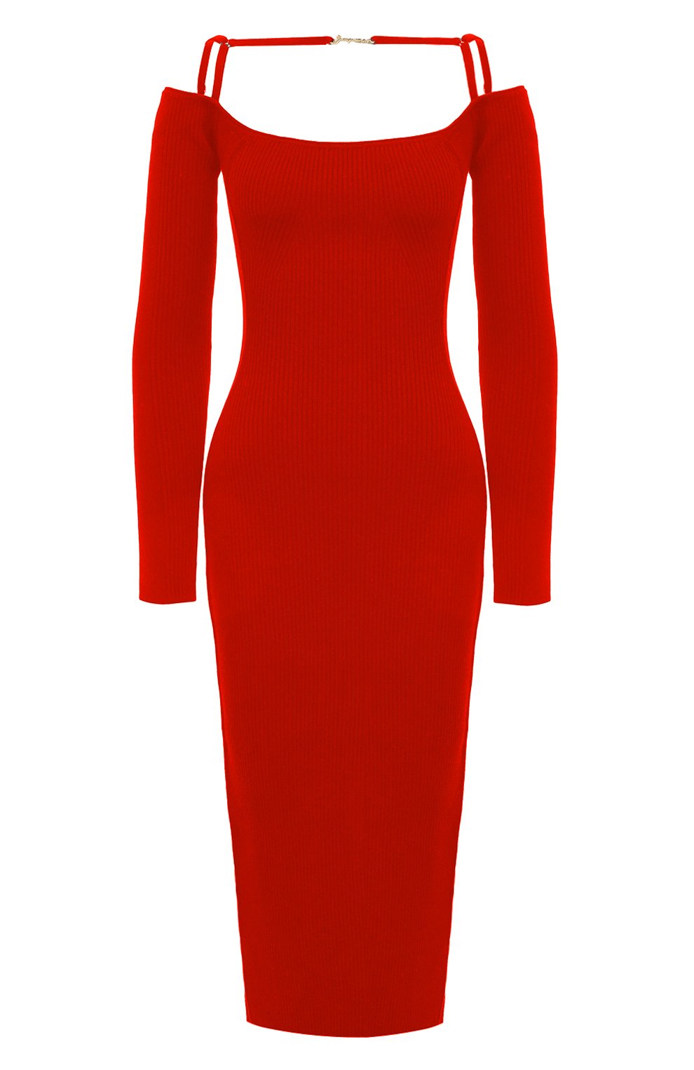 Платье из вискозы и льна JACQUEMUS, арт. 22H/213KN300-2082, фото 1