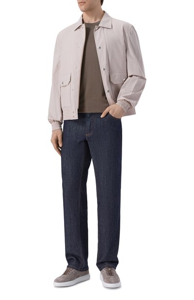 Футболка из шелка и хлопка KITON, арт. UMK0874, фото 2