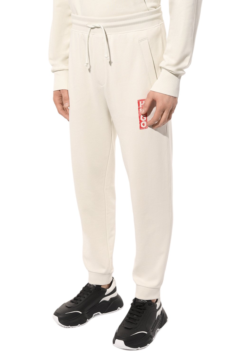 Хлопковые джоггеры HUGO, арт. 50494179, фото 3