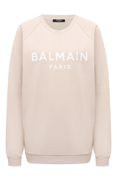 Хлопковый свитшот BALMAIN, арт. WF1JQ000/B091, фото 1