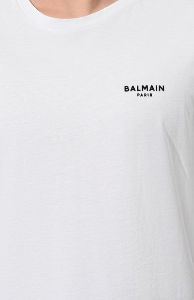 Хлопковая футболка BALMAIN, арт. CH1EF000/BB04, фото 5