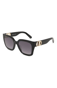 Женские солнцезащитные очки DIOR EYEWEAR черного цвета, арт. 30M0NTAIGNE S8U 10A1 | Фото 1 (Нос: Не проставлено; Региональные ограничения белый список (Axapta Mercury): Не проставлено; Материал: Пластик; Тип очков: С/з; Очки форма: Квадратные; Оптика Гендер: оптика-женское)