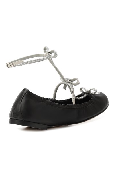 Кожаные балетки caterina RENE CAOVILLA, арт. C12074-010/NA01, фото 5