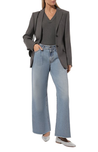 Хлопковый пуловер BRUNELLO CUCINELLI, арт. MH990BF202, фото 2