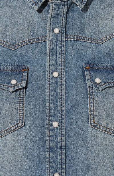 Джинсовая рубашка LESYANEBO, арт. FW23/DENIMSHIRT01, фото 5