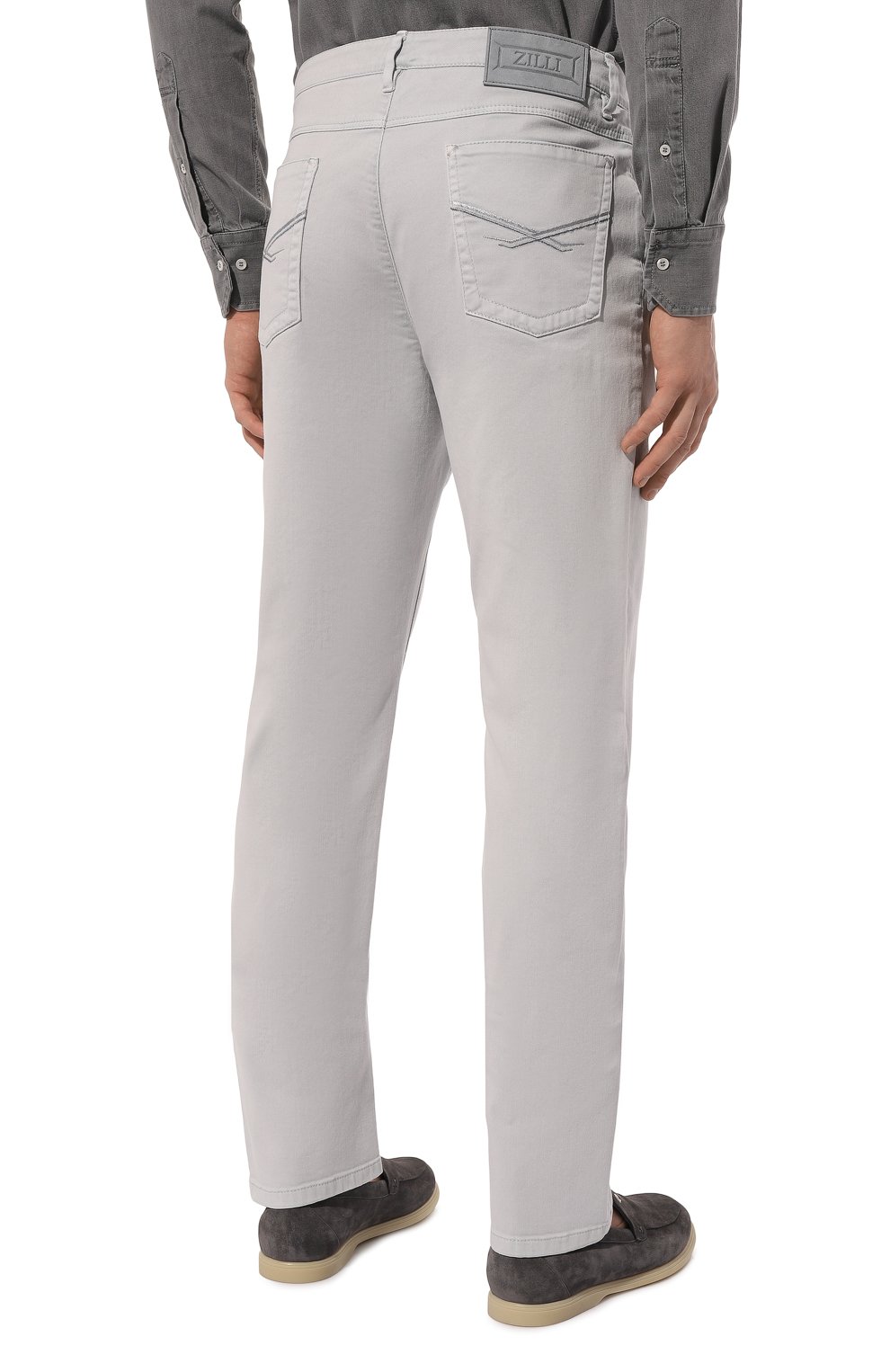 Джинсы slim fit ZILLI, арт. J5T002M0462VZL000, фото 4