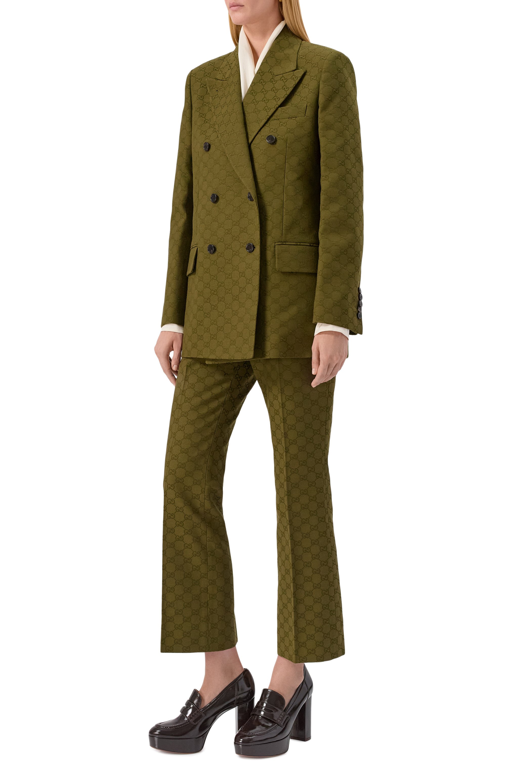 Хлопковый жакет GUCCI, арт. 831993/Z7AH8, фото 2