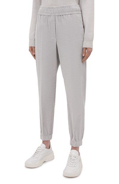 Вельветовые джоггеры BRUNELLO CUCINELLI, арт. MP180P7728, фото 3