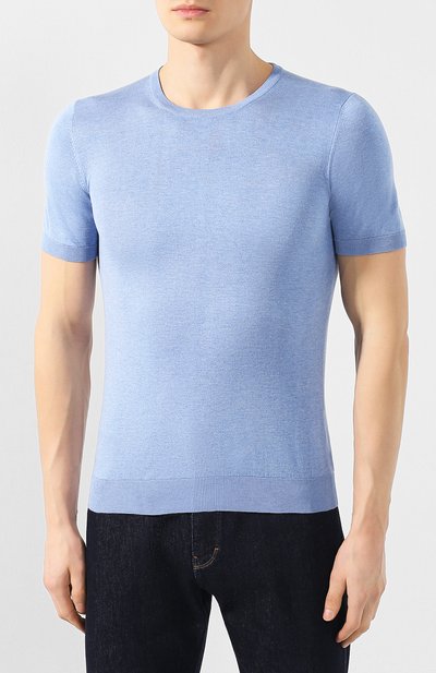 Шелковый джемпер ANDREA CAMPAGNA, арт. 43112/23503, фото 3