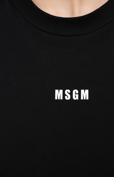 Хлопковое платье MSGM, арт. 3041MDA61 217298, фото 5