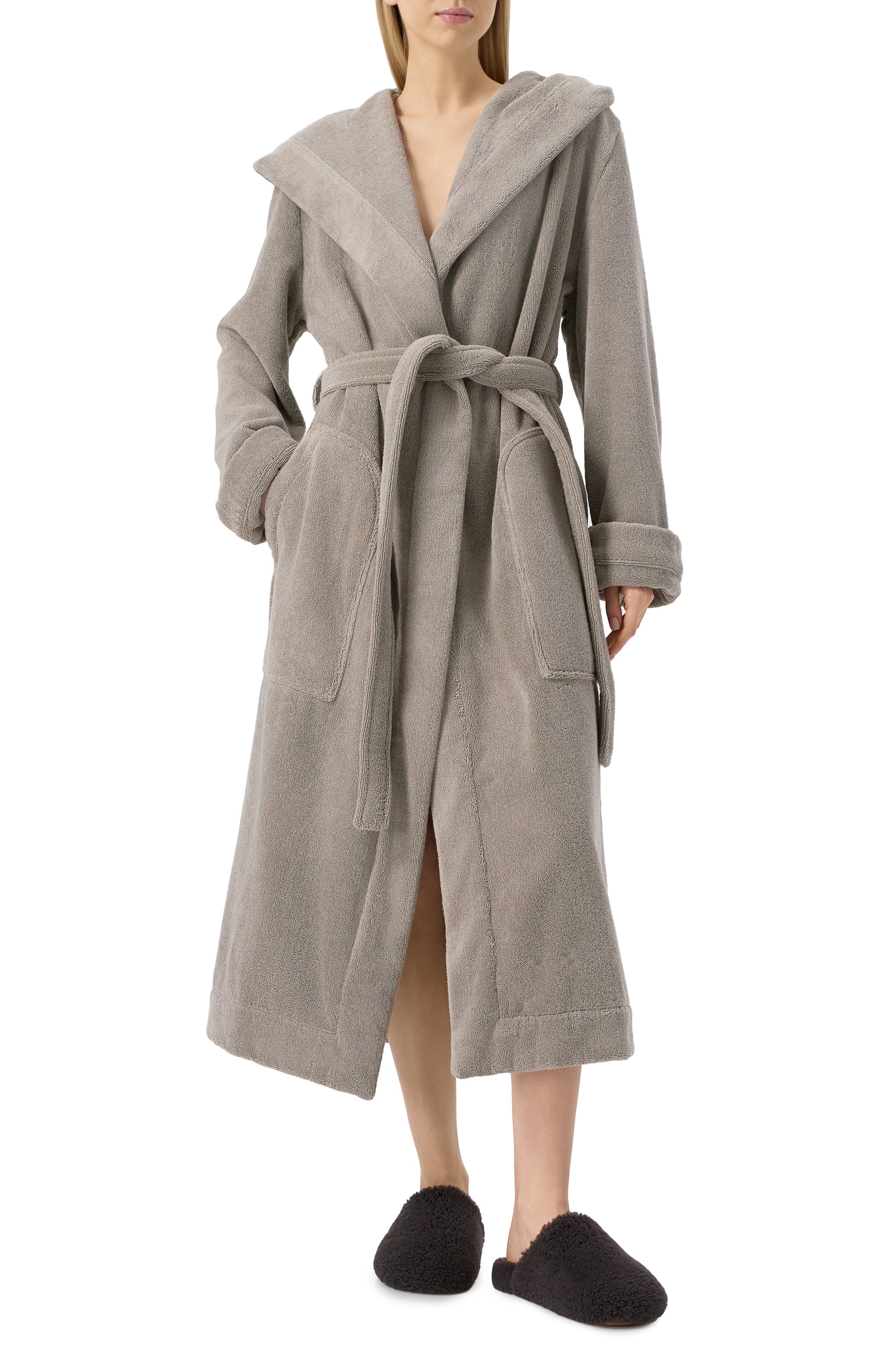 Хлопковый халат RICK OWENS, арт. RH0000002/SP01, фото 2