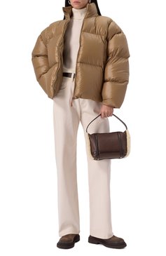 Женская сумка wallace mini BOTTEGA VENETA коричневого цвета, арт. 806125 V2GR2 | Фото 7 (Размер: mini; Материал: Натуральная кожа)