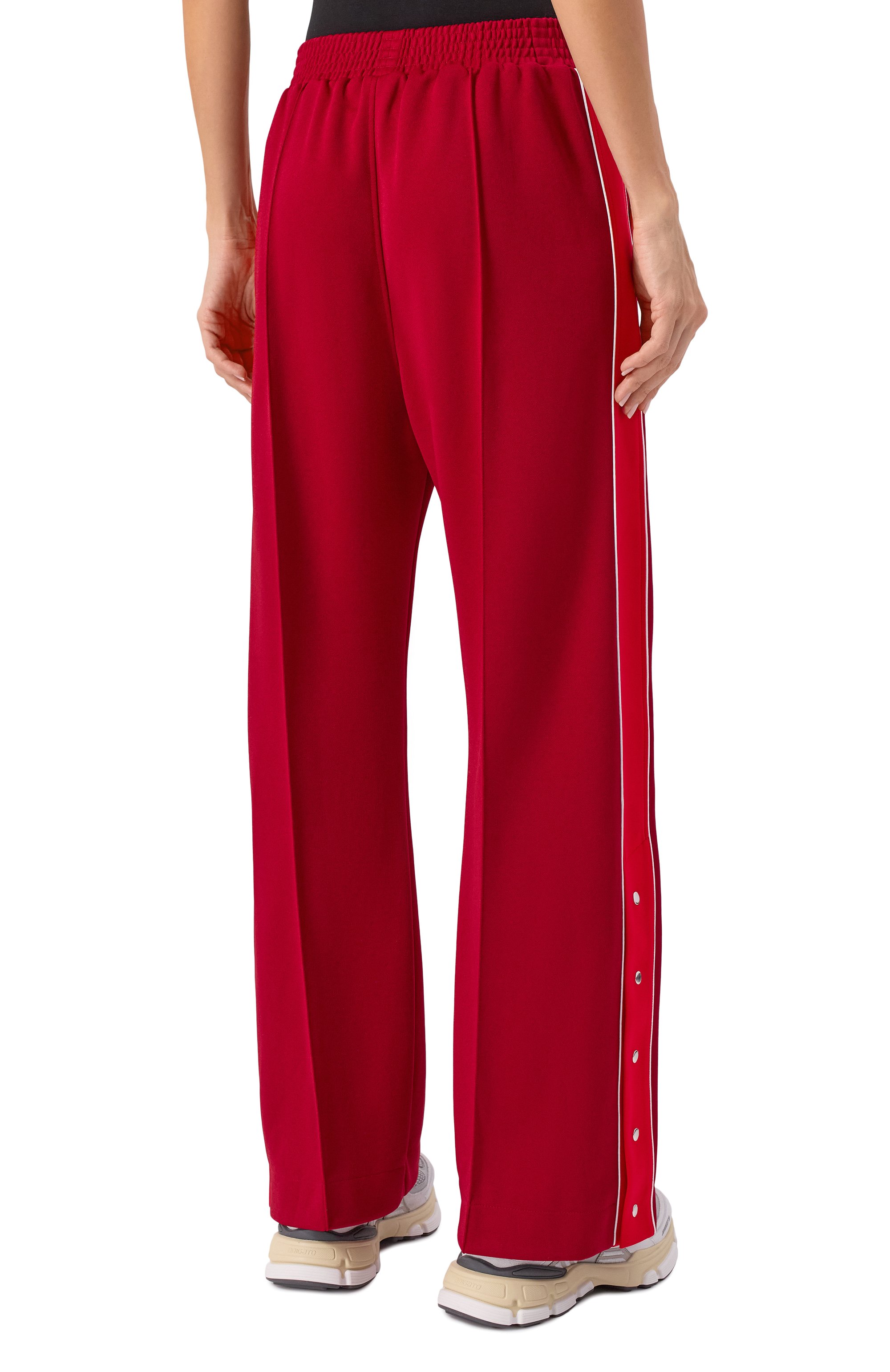 Брюки SSHEENA красного цвета по цене 98450 руб., арт. 25FWPUPA/TF25008, фото 4 Брюки SSHEENA, арт. 25FWPUPA/TF25008, фото 4