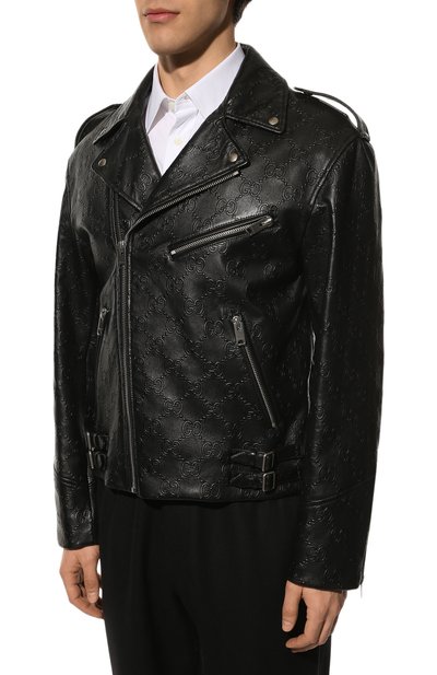 Кожаная куртка GUCCI, арт. 674312/XNAPN, фото 3