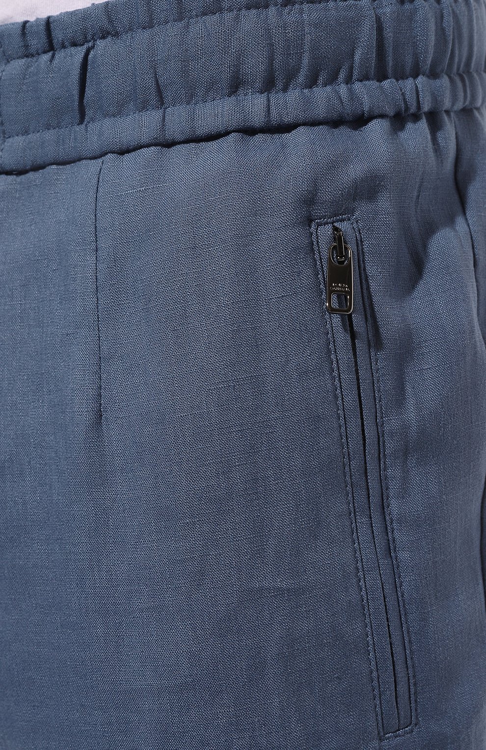 Льняные брюки DOLCE & GABBANA, арт. GVZAET/GG862, фото 5