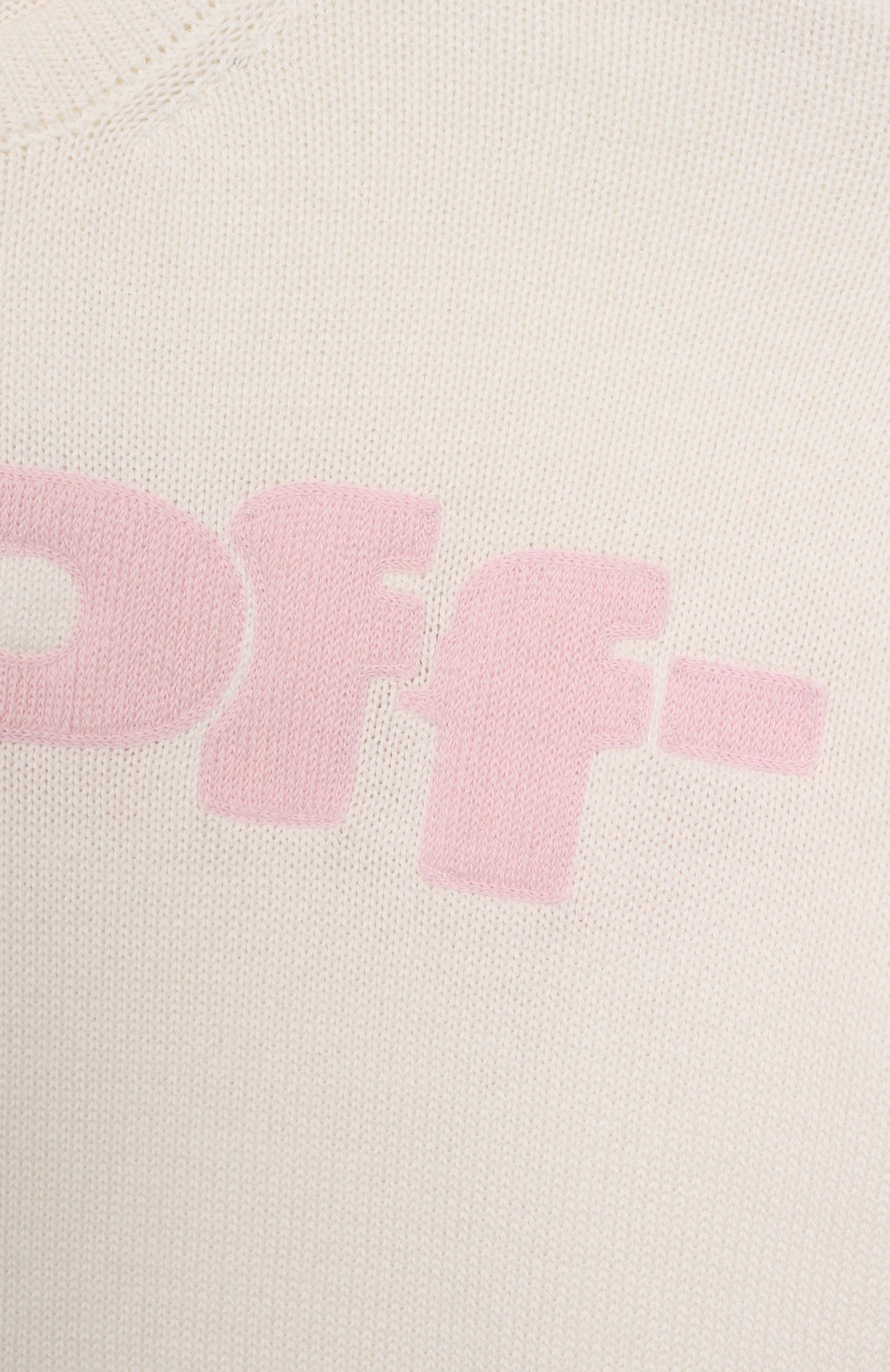 Хлопковый пуловер OFF-WHITE, арт. 0GHE002S25KNI002/12+, фото 3