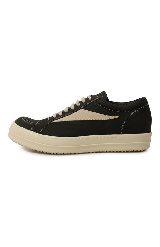 Кеды Porterville Vintage из нубука Rick Owens RU02D6897/LWNLVS Зелёный  RU02D6897/LWNLVS Фото 4