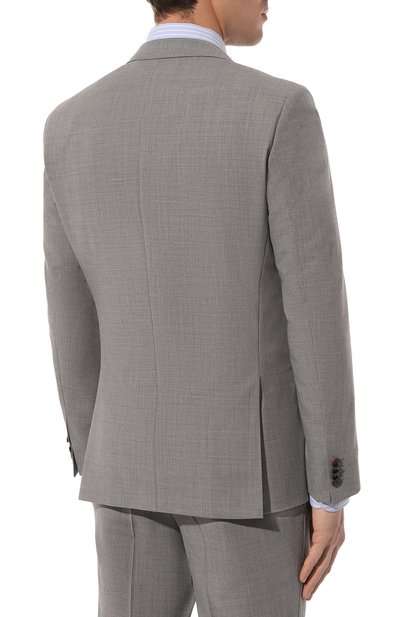Костюм-тройка HUGO серого цвета по цене 72500 руб., арт. 50513445, фото 3 Костюм-тройка HUGO, арт. 50513445, фото 3