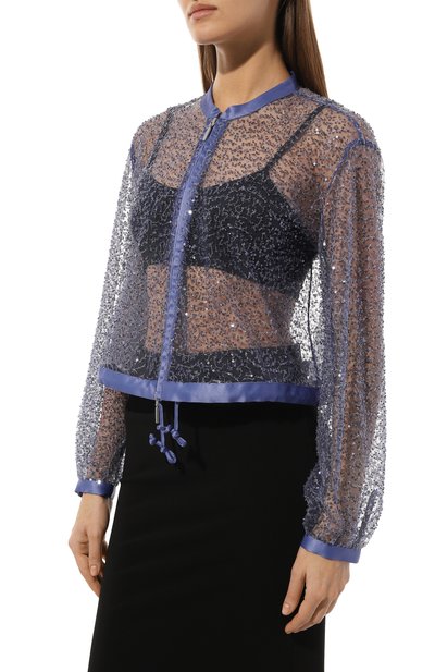 Кардиган с отделкой пайетками EMPORIO ARMANI, арт. EW000071/AF10242, фото 3