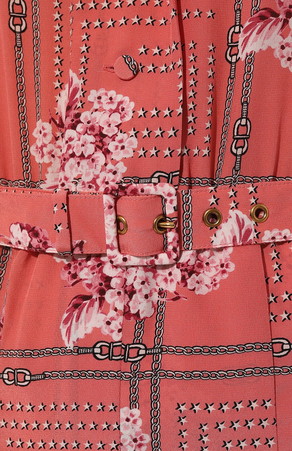 Шелковое платье GUCCI розового цвета по цене 360000 руб., арт. 657935 ZAGVZ, фото 5 Шелковое платье GUCCI, арт. 657935 ZAGVZ, фото 5