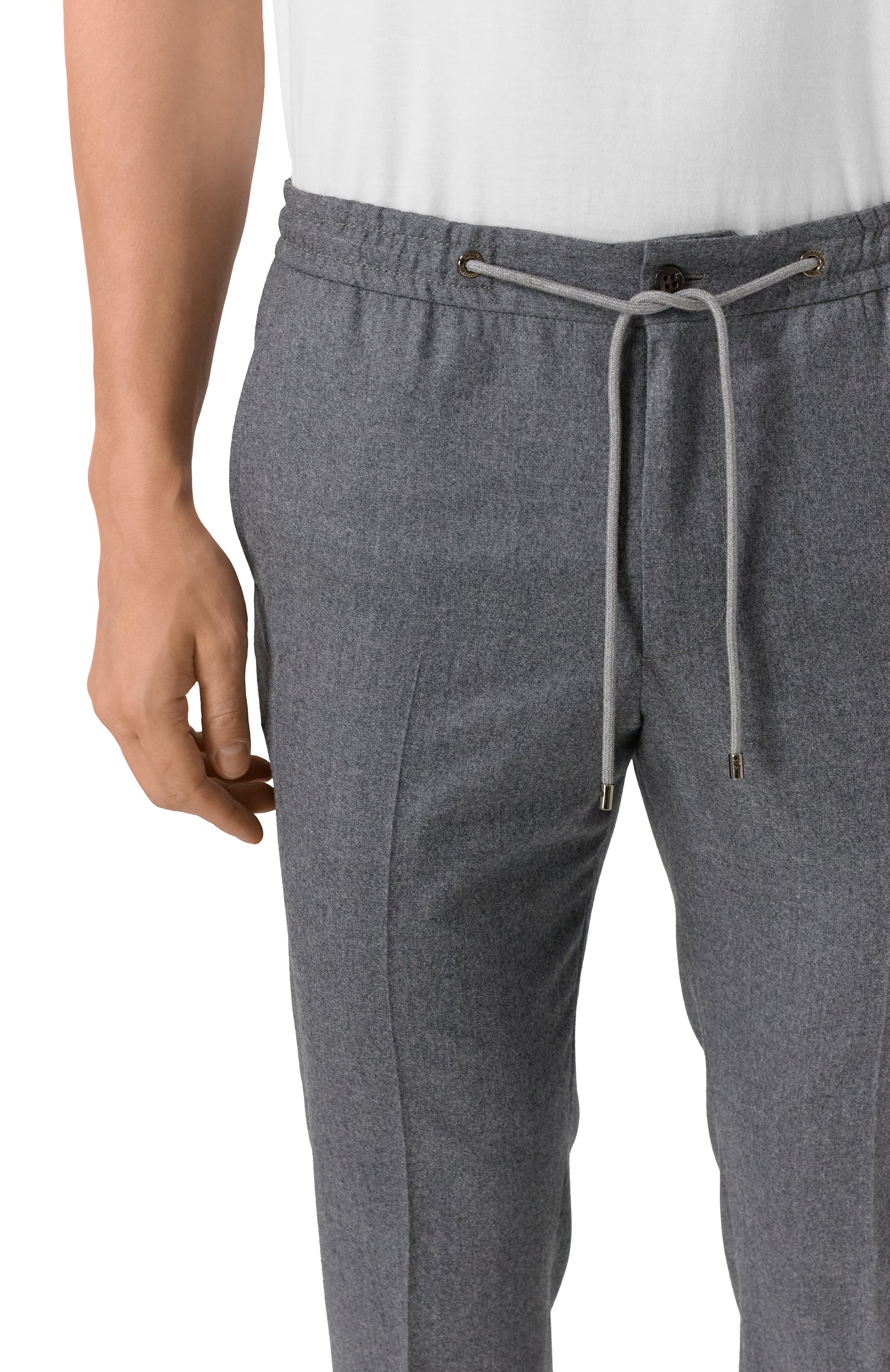 Шерстяные брюки CORNELIANI, арт. 264L25-2618111, фото 5