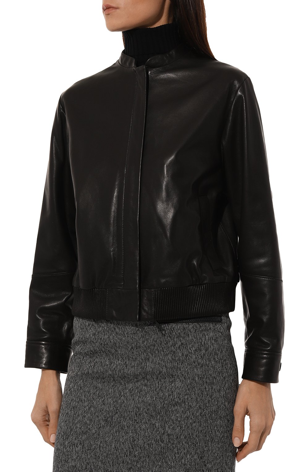 Кожаный бомбер WINDSOR, арт. 52 DL402, фото 3