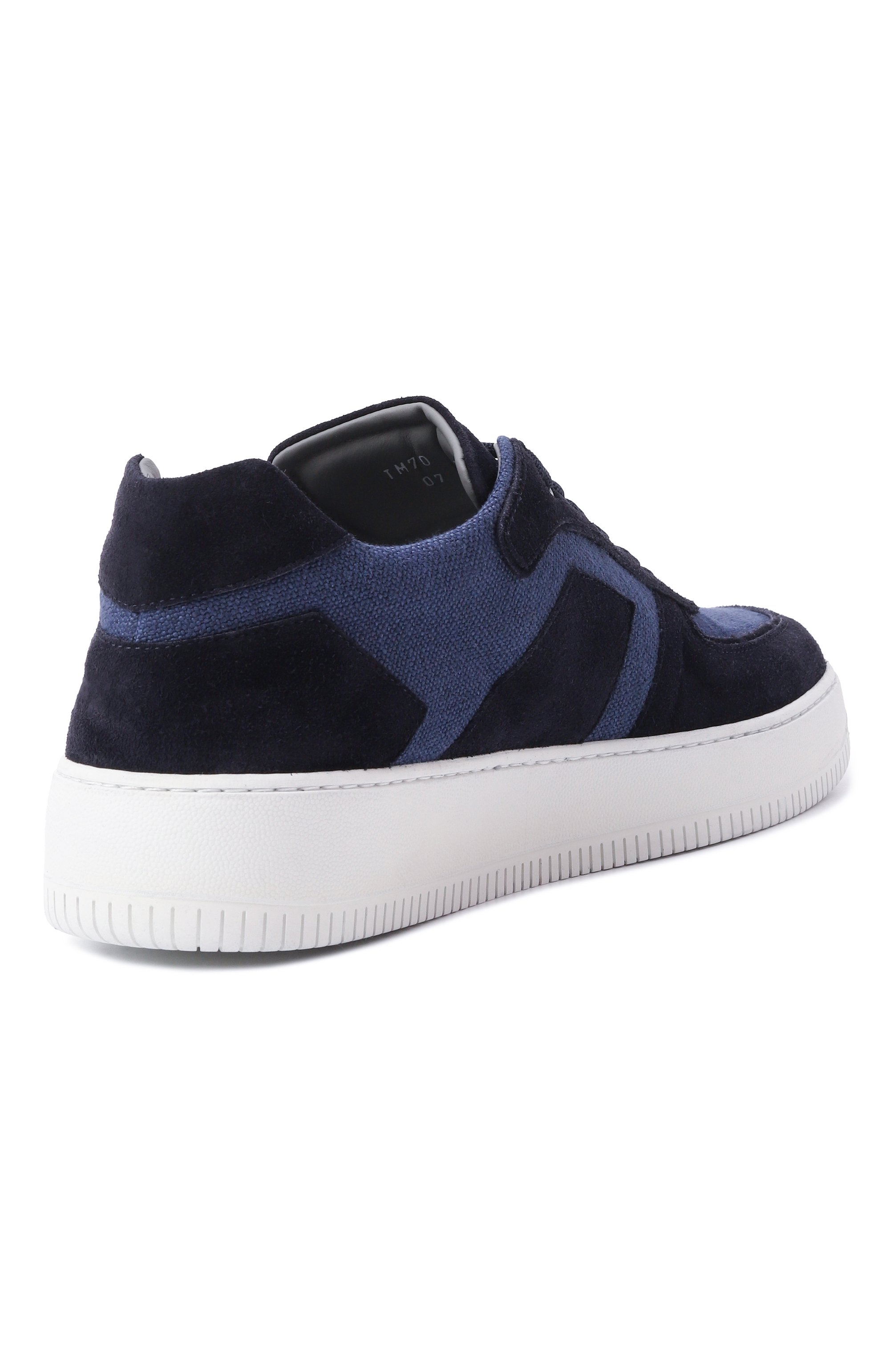 Комбинированные кеды CORNELIANI, арт. 25TM70-2520911, фото 5