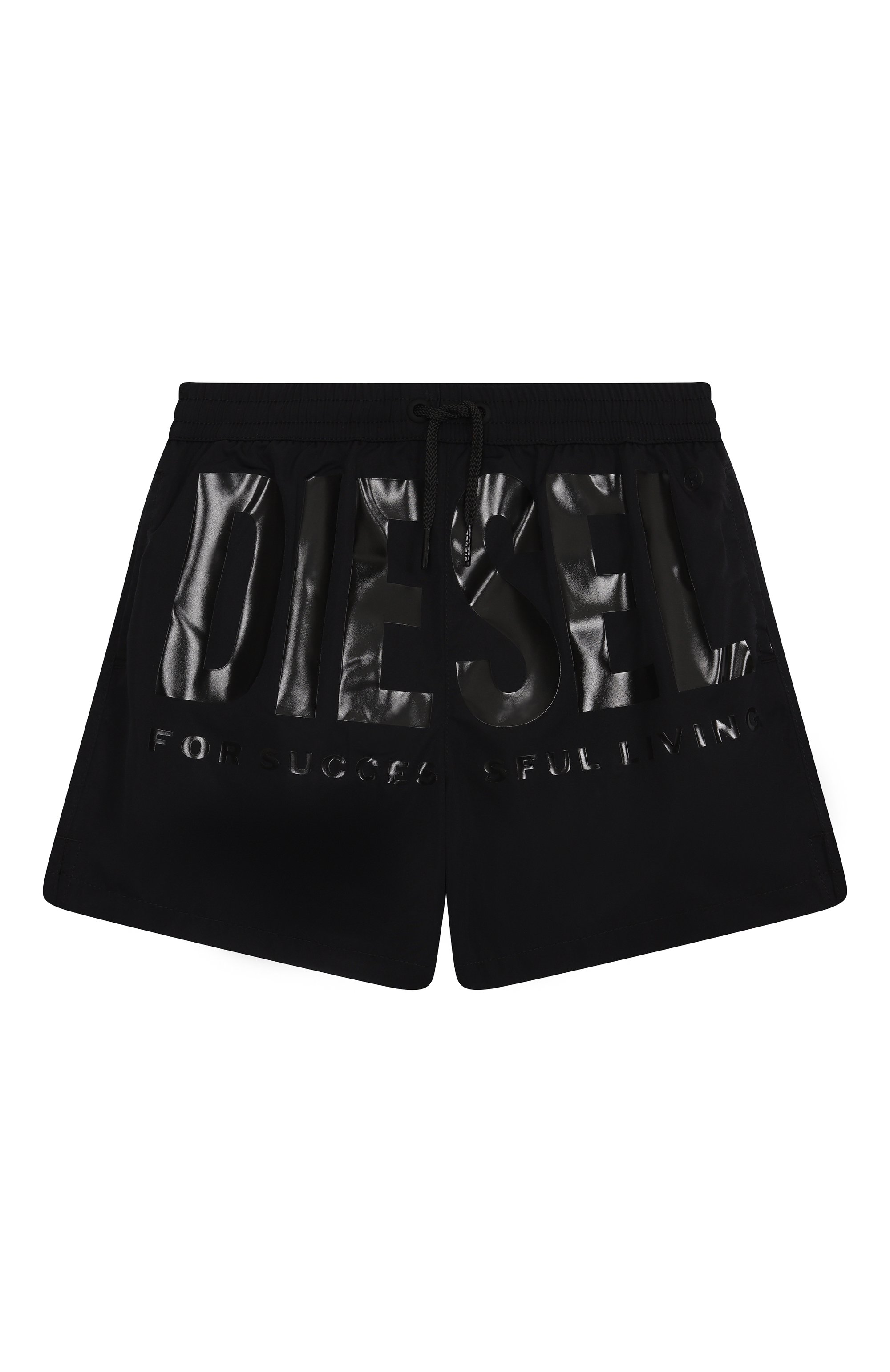 Плавки-шорты DIESEL черного цвета по цене 8710 руб., арт. J02292/KXBPB, фото 1 Плавки-шорты DIESEL, арт. J02292/KXBPB, фото 1