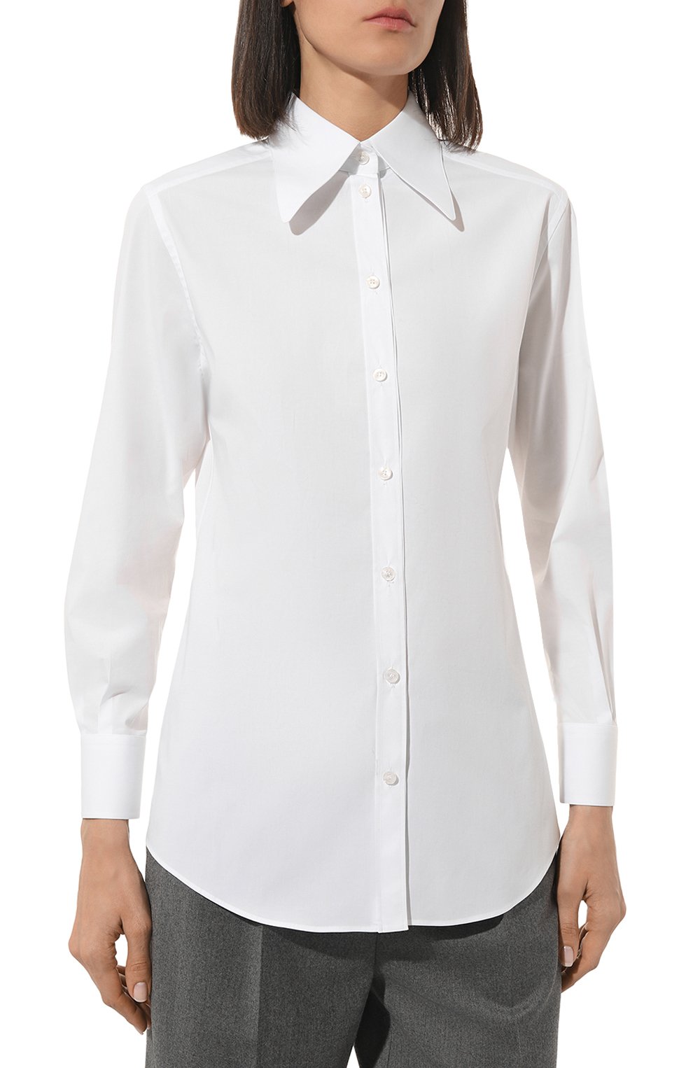 Хлопковая рубашка DOLCE & GABBANA, арт. F5I57Z/FUEEE, фото 3