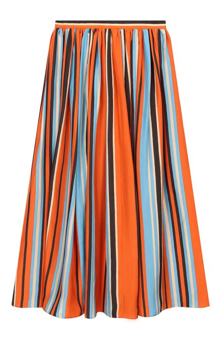 Женская шелковая юбка PRADA, арт. P105U-103T-F0049