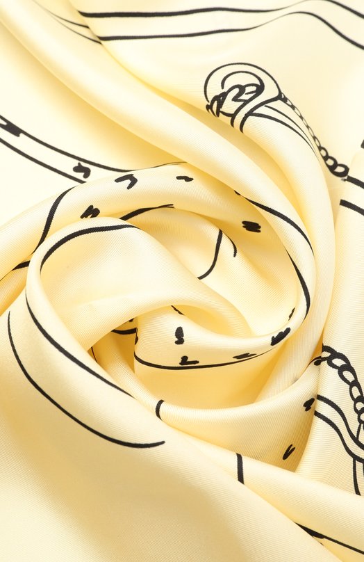 Шелковый платок Jacquemus 25HACU00787/AW00263 Жёлтый  25HACU00787/AW00263 Фото 3