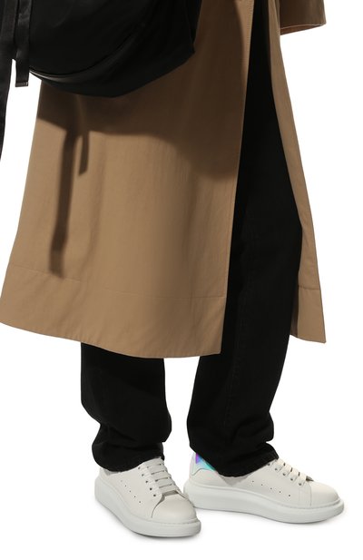Кожаные кеды oversized ALEXANDER MCQUEEN, арт. 561726/WHVI5, фото 3