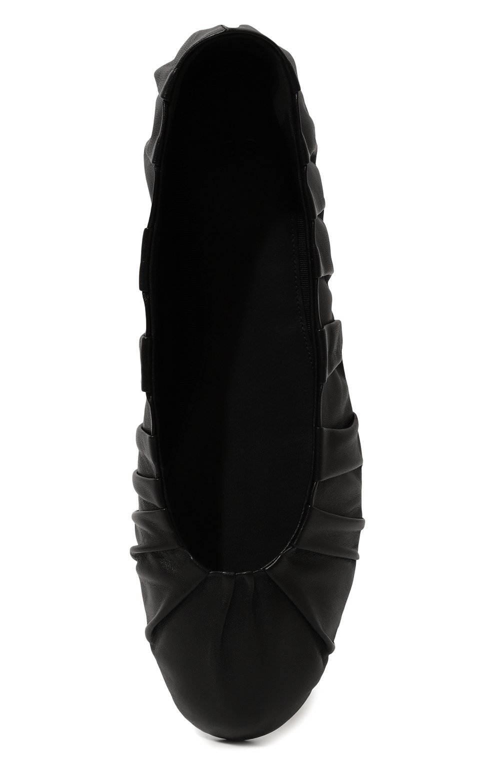 Кожаные балетки CO черного цвета по цене 77550 руб., арт. 0161NAP, фото 6 Кожаные балетки CO, арт. 0161NAP, фото 6