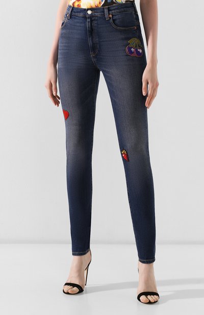 Джинсы GUCCI голубого цвета по цене 89950 руб., арт. 502797/XDATK, фото 3 Джинсы GUCCI, арт. 502797/XDATK, фото 3
