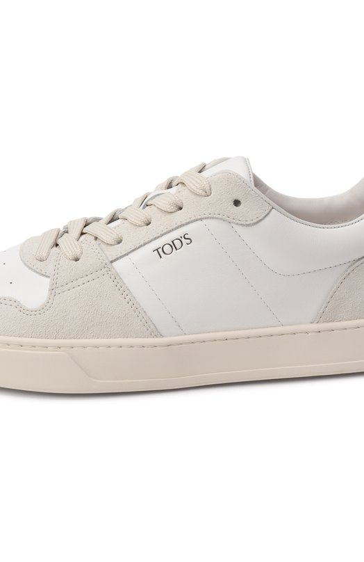 Кожаные кеды Tod’s XXM04L0IF80BKB Белый  XXM04L0IF80BKB Фото 7