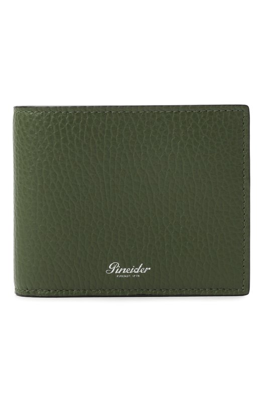 Кожаное портмоне Pineider Firenze 1774 P737XS18519 Зелёный P737XS18519